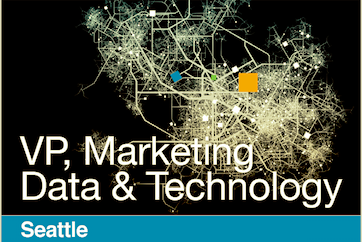 Recruiting a VP of Marketing Data & Technology, Seattle