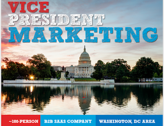 Recruiting VP of Marketing, SaaS Company in Washington DC Area