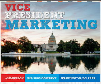 Recruiting VP of Marketing, SaaS Company in Washington DC Area